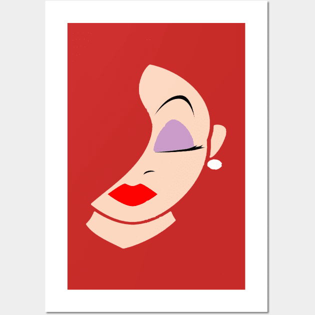 Jessica Rabbit Wall Art by magicmirror